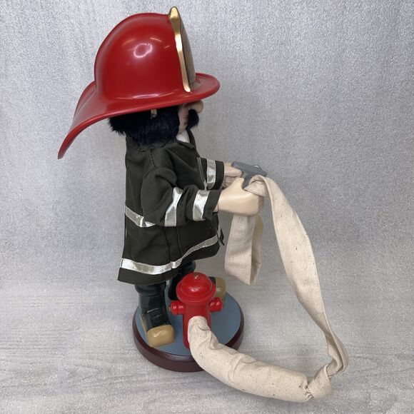 Zim's Heirloom Collectibles Fire Chief Nutcracker Z98-050 Fireman w/ Box NICE! - Picture 5 of 16